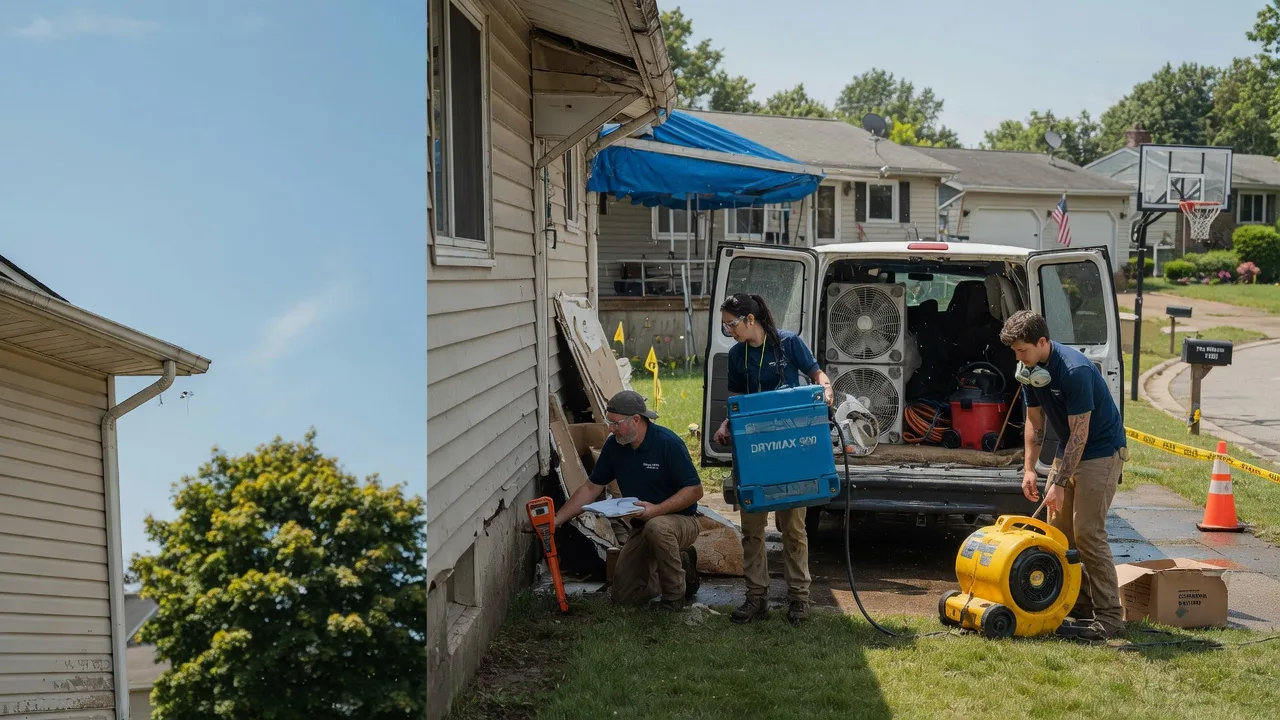Ceiling Leak Cleanup in Holy Cross, IA near me